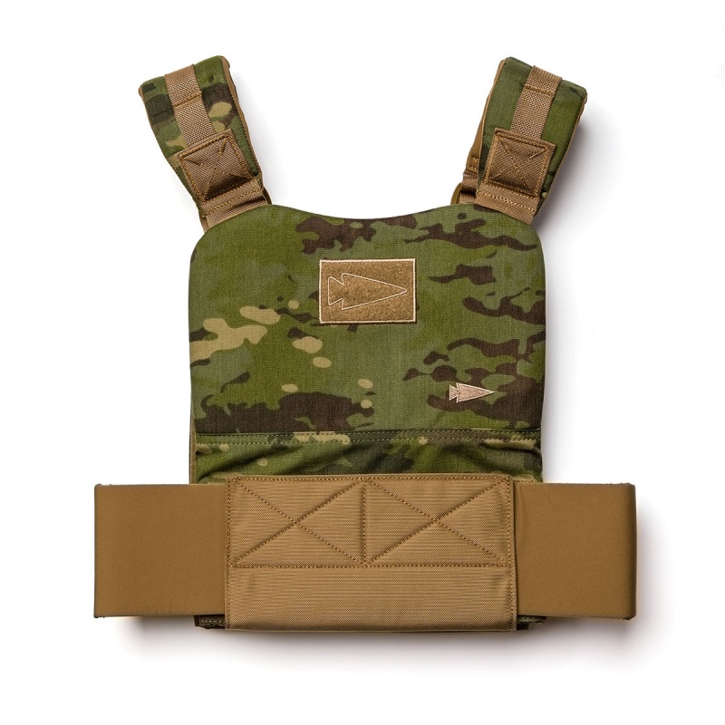 Goruck 2.0 16L Training Weight Vest Accessories Green Camo | NL-301728-HPA