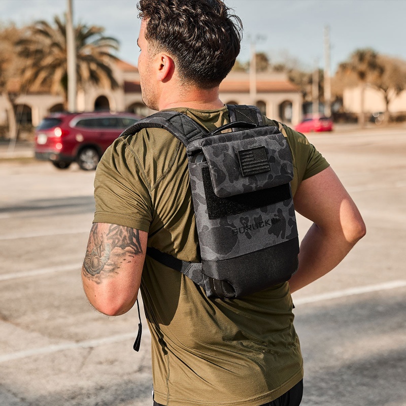 Goruck 3.0 Standard Ruck Plate Carrier Accessories Black Camo | NL-560729-BQM