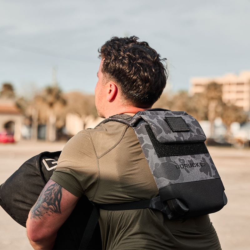 Goruck 3.0 Standard Ruck Plate Carrier Accessories Black Camo | NL-560729-BQM