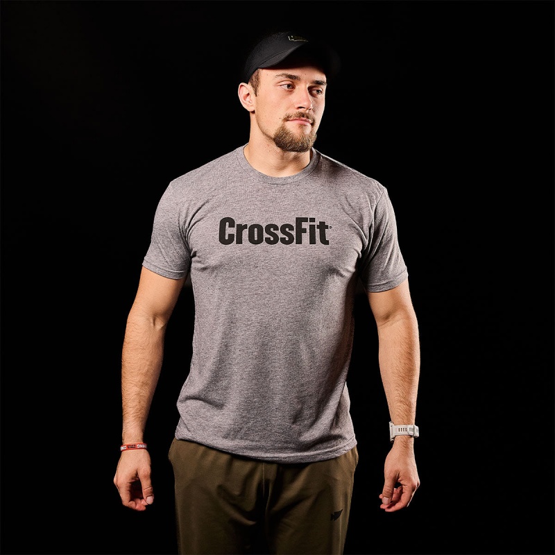 Goruck CrossFit T-Shirt Men Grey | NL-261974-EIH