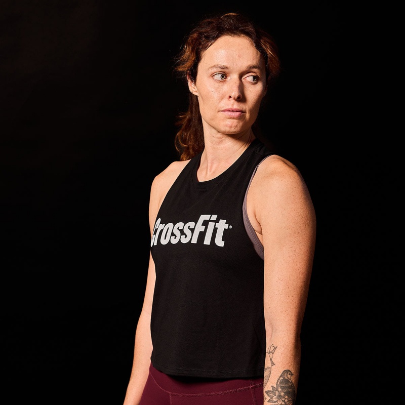 Goruck CrossFit Tank Women Black | NL-048297-FEP