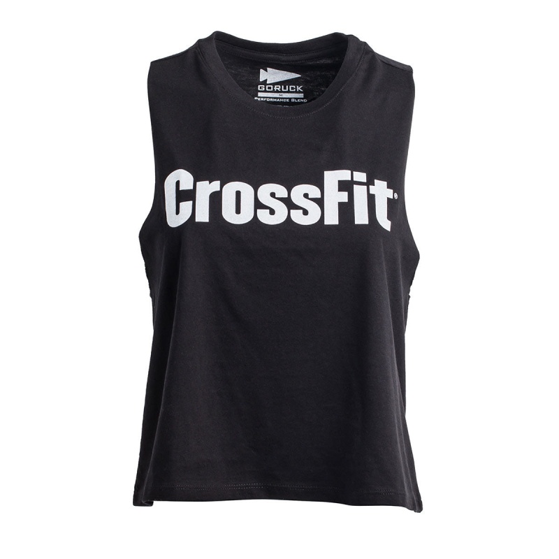 Goruck CrossFit Tank Women Black | NL-048297-FEP
