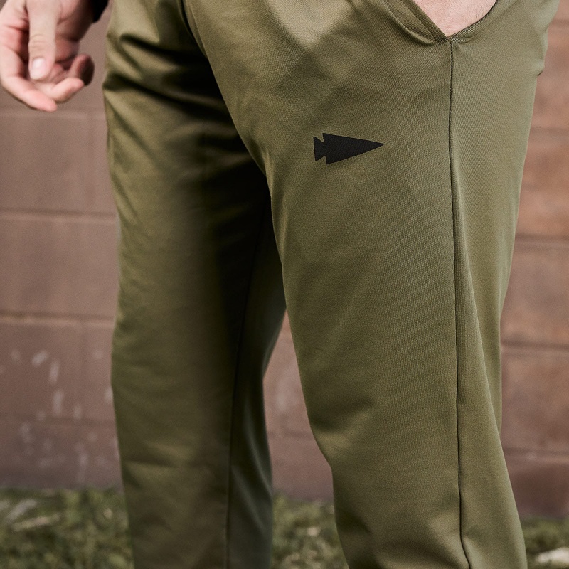Goruck Indestructible Performance Joggers Pants Men Green | NL-532940-EZR