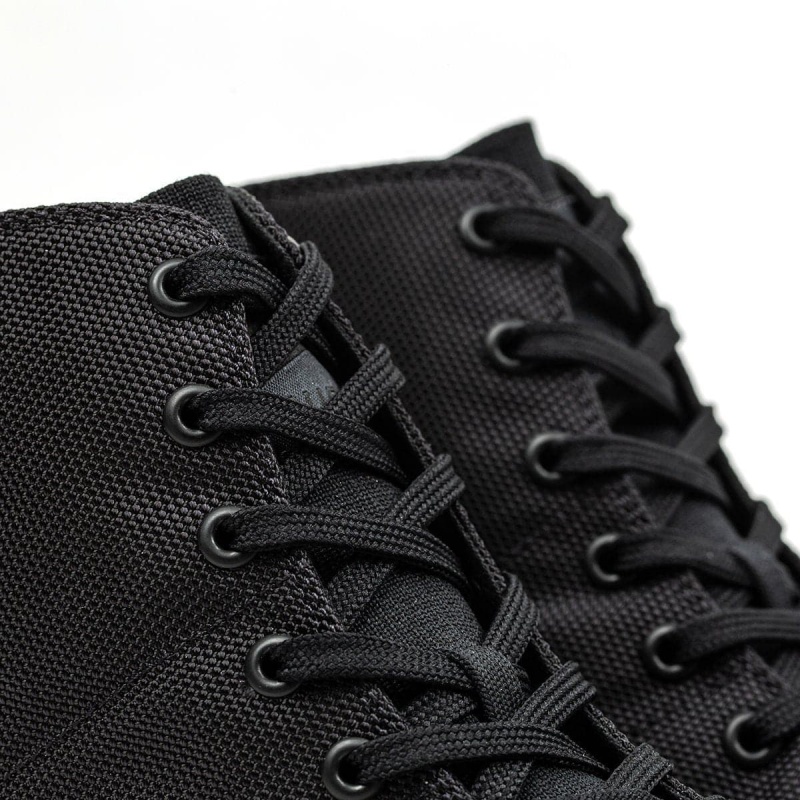 Goruck Mid Top Ballistic Trainers Women Black | NL-862354-XBG
