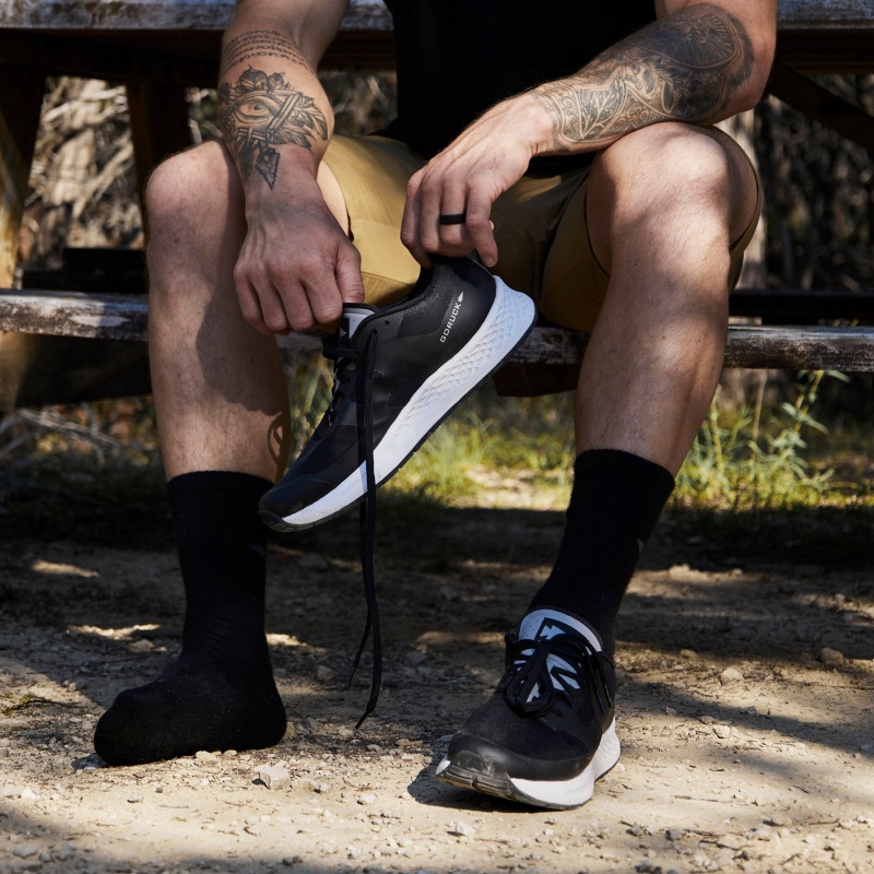 Goruck Rough Runners Men Black | NL-634912-AKR