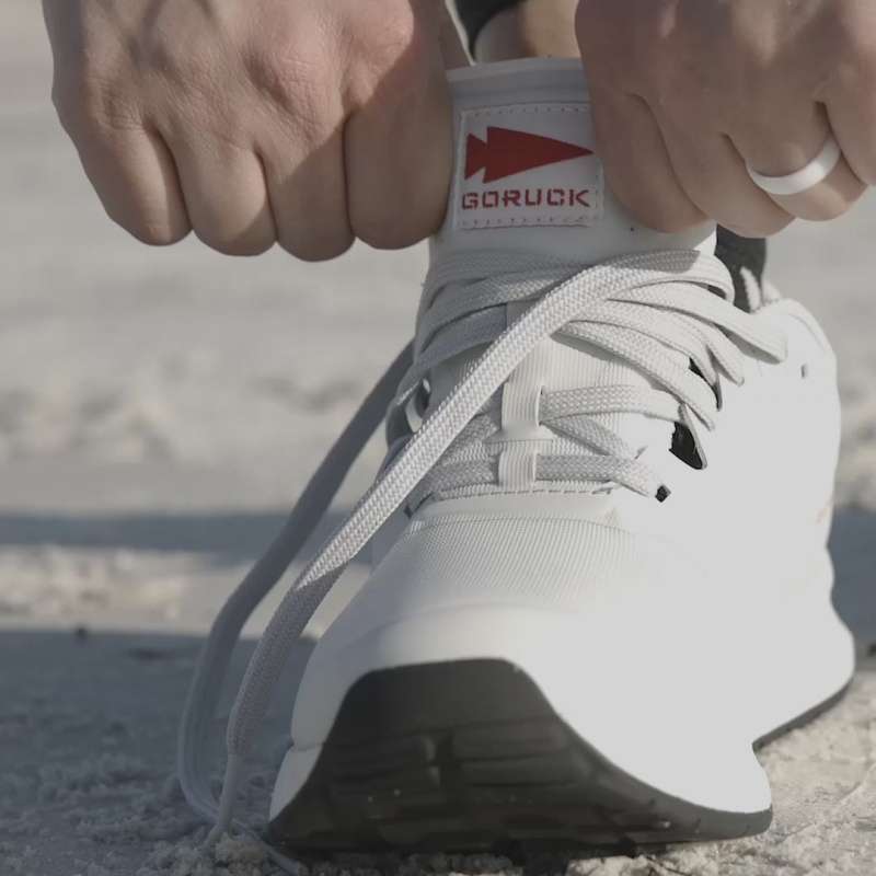 Goruck Rough Runners Men White | NL-530741-ZQN