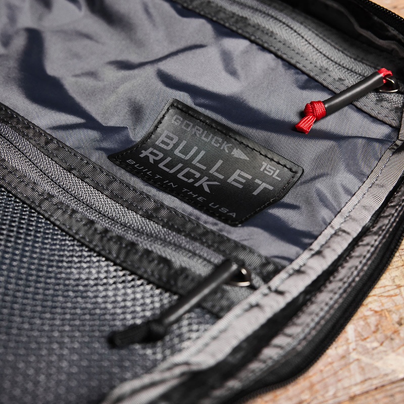 Goruck Ruck Dyneema USA Bullet Accessories Black | NL-902865-KZX