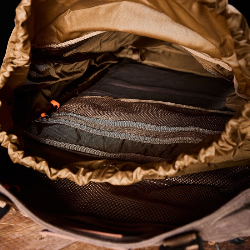 Goruck Waxed Canvas M23 Accessories Brown | NL-518340-IPL