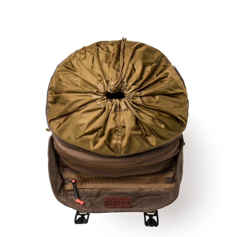 Goruck Waxed Canvas M23 Accessories Brown | NL-518340-IPL