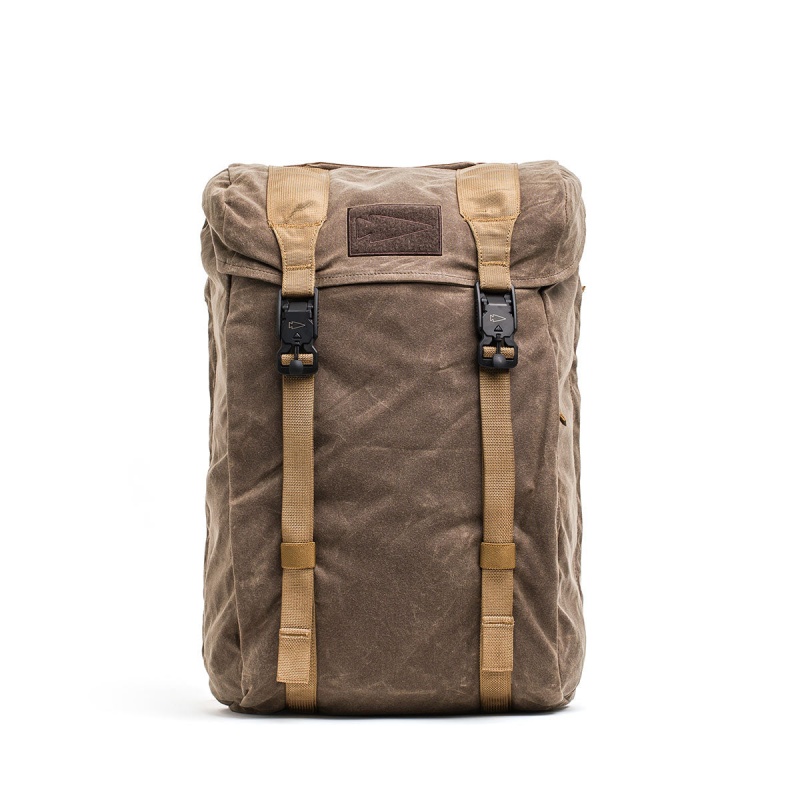 Goruck Waxed Canvas M23 Accessories Brown | NL-518340-IPL